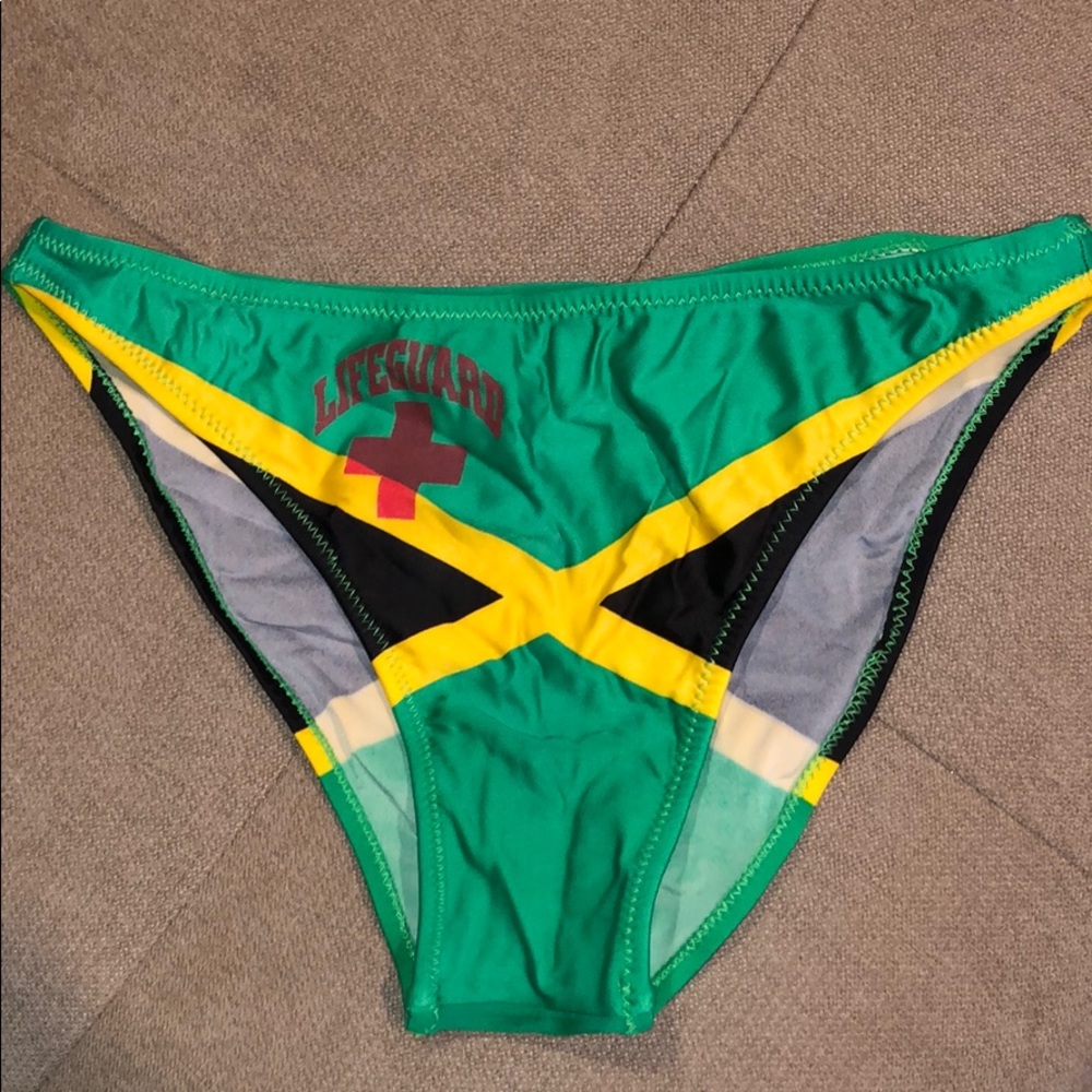 Jamaican Flag Bikini Bottom